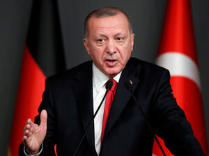 الرئيس التركي رجب طيب أردوغان