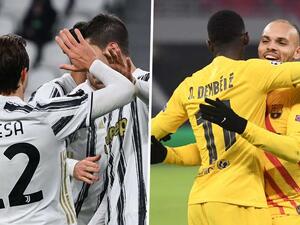 يوفنتوس وبرشلونة يحققان انتصارين مهمين يوفنتوس وبرشلونة يحققان انتصارين مهمين