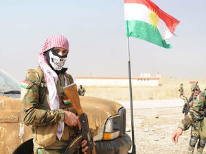 مقاتلون من البيشمركة الكردية