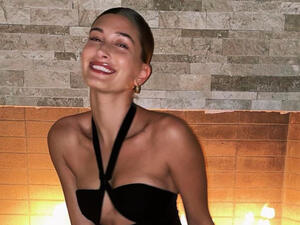 Hailey used the Covid-19 lockdown as a chance to experiment with her skincare.