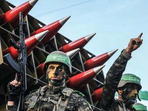 مقاتلون من حركة حماس في غزة