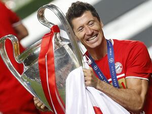 Bayern's Robert Lewandowski became only the second player — after Luka Modric in 2018 — to deny Messi or Ronaldo since their run of Fifa domination started in 2008. (Photo: AFP)