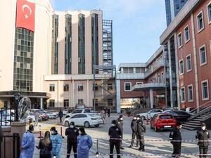 The fire took place at the privately-run Sanko University Hospital unit in Gaziantep (Twitter)