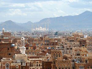 Old city of Sanaa the capital of Yemen  (Shutterstock)	