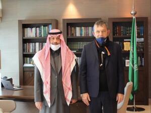 استقبل سفير المملكة العربية السعودية لدى الأردن نايف بن بندر السديري المفوض العام لـ"الأونروا" فيليب لازاريني .