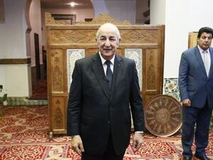 الرئيس الجزائري عبد المجيد تبون