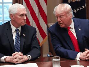 ترامب يوافق على إعلان الطوارئ للعاصمة واشنطن من أجل تنصيب بايدن ويلتقي مع نائبه بنس