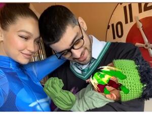 جيجي حديد وزين مالك