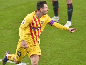 ميسي يقود برشلونة لفوز جديد ميسي يقود برشلونة لفوز جديد