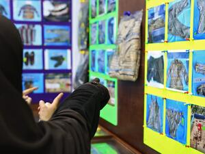 Libyans checking for news of loved ones check belongings of people found in mass graves around Tarhuna, about 80 kilometres (50 miles) from the capital Tripoli, in June last year, on January 11, 2021 at the forensic medicine department in Tripoli Medical Center. Human Rights Watch appealed to Libya's internationally recognised government to launch an investigation aimed at identifying hundreds of people reported missing in a western town where mass graves have been unearthed.  AFP