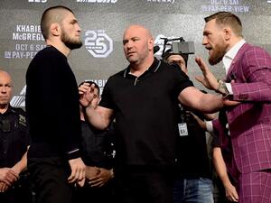 صورة أرشيفية لماكريغور ونورمحمدوف