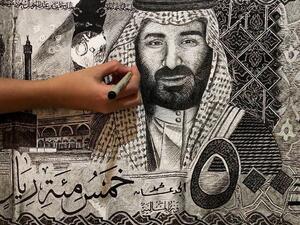 Loss of hearing has not stifled the creativity of Saudi painter Nujood Al-Otaibi, now looking forward to her first solo exhibition. (Instagram)