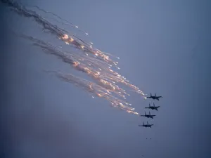 Russia targeted areas in Aleppo, Hama and Raqqa throughout the day. (File/AFP)