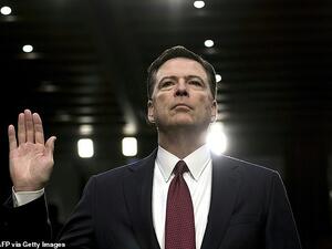 Former FBI director James Comey has said Donald Trump should not be prosecuted after he leaves office. (AFP/File)