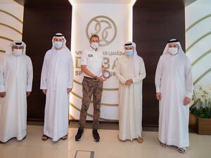 Dubai Sports Council Honours ‘7 Emirates Run’ Founder Lauxen for His Service To Community