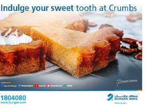 Burgan Bank Rewards Its Premier Customers With a 10% Discount From “Crumbs”