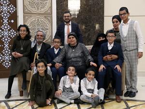 UAE reunites two Jewish Yemeni families after decades apart. (Twitter/WAM)