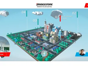 Bridgestone To Debut Virtual City of the Future, Showcase Mobility Solutions at CES 2021