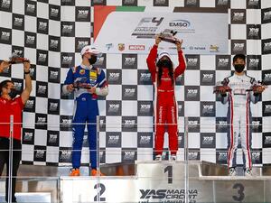 Hamda Al Qubaisi Victorious During Round 2 of f4 UAE at Yas Marina Circuit