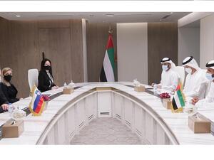 الإمارات وسلوفينيا تبحثان تنمية الشراكة في السياحة وريادة الأعمال والتكنولوجيا والطيران