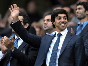 Sheikh Mansour bin Zayed bought the trophy, which was used in the competition from 1896 to 1910, and has donated it to the National Football Museum (Photo: AFP)