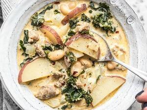 شوربة إيطالية "زوبا توسكانا"