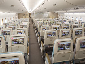Emirates takes its newest A380 with premium economy to London
