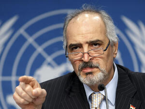 مندوب سوريا الدائم لدى الأمم المتحدة، بشار الجعفري