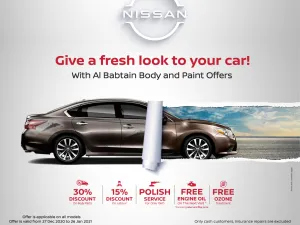Transform your Car this Season with Al Babtain’s Special Offers on Body and Paint Services 