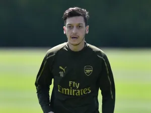 The midfielder is set to leave Arsenal in either January or the summer (Photo: AFP)