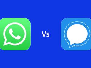 واتساب vs سيجنال