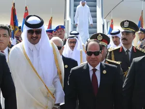 شكر قطري مصري للسعودية