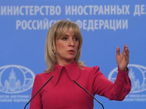 Russian Foreign Ministry Spokesperson Maria Zakharova. Photo: Sputnik via AFP/Kirill Kallinikov