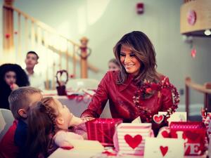 On this Valentines Day, I think of the brave & inspirational children, Melania (Insagram)