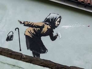 BANSKY: "Aachoo!!"  (Twitter)