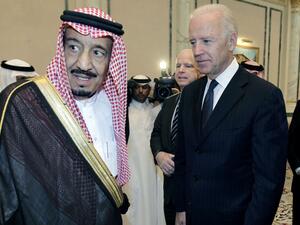 Saudi King Salman and US President Joe Biden (Twitter)