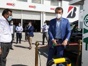 Bridgestone Pioneers Installation of Electric Vehicle Chargers at Key Tyres Store in Middle East and Africa