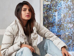 Priyanka Chopra Jones was in London for the filming of “Text For You.”