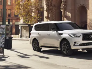 Envision the Infiniti QX80 luxury SUV on Kuwait Roads 