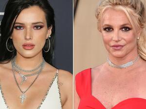 بيلا ثورن وبريتني سبيرز