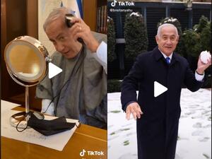 The prime minister of Israel has been super active since opening the TikTok account as he gained huge fans in short period. (TikTok)