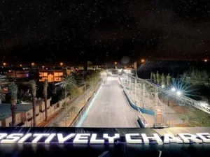 The Formula E-Prix 2021 will be held at night for the first time, changing the sporting dynamic a little, says CEO Jamie Reigle. (Photo: Twitter/@FIAFormulaE)