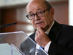 وزير الخارجية الفرنسي جان-إيف لودريان