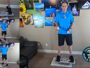 David Rush, who has broken more than 150 Guinness World Records to promote STEM education. (YuoTube/ Screenshot)