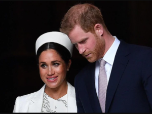 File photo of Meghan Markle and Prince Harry from AFP.