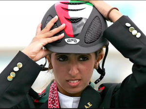 Well-known equestrian show jumper Sheikha Latifa al-Maktum attempted to flee the UAE in 2018 on a boat that was then intercepted by commandos off the coast of India MARWAN NAAMANI AFP/File