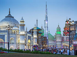 General view of the park entertainment center Global Village  (Shutterstock)	