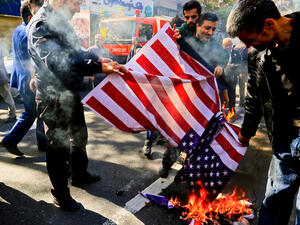Anti-USA protests in Iran. (Shutterstock/ File Photo)