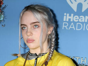 Billie Eilish at the "Everything, Everything" Premiere on the TCL Chinese 6 Theater. (Shutterstock)