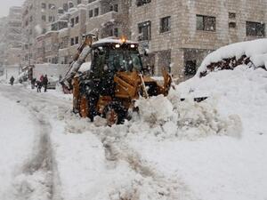توقع بسقوط الثلوج الكثيفة في بلدان عربية